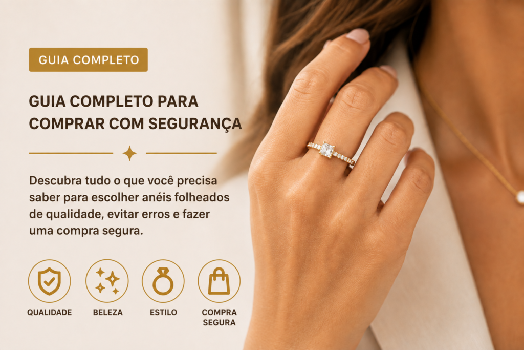 Como Escolher Anéis Folheados